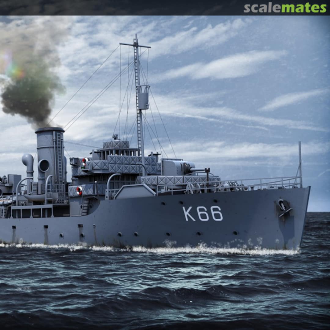 Boxart Flower Class Corvette 350009a Black Cat Models Boxart Flower Class Corvette 350009a Black Cat Models