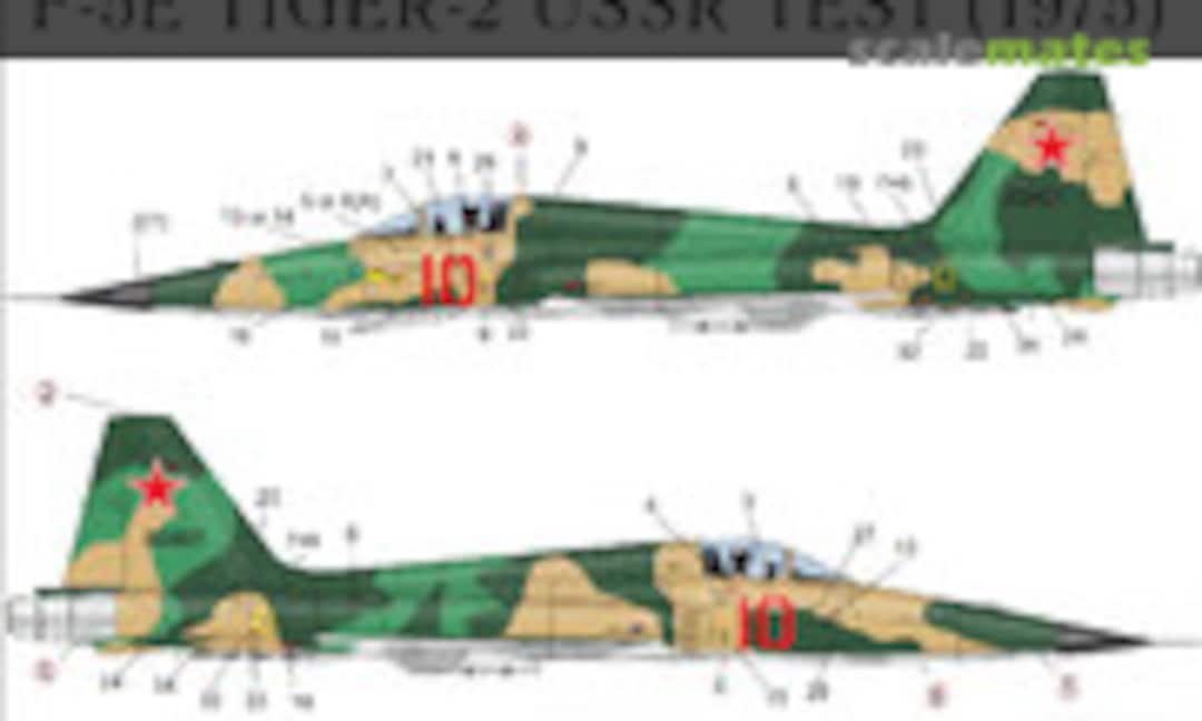 1:32 F-5E Tiger-2 USSR Test (1975) (UpRise Decal UR3293) UR3293
