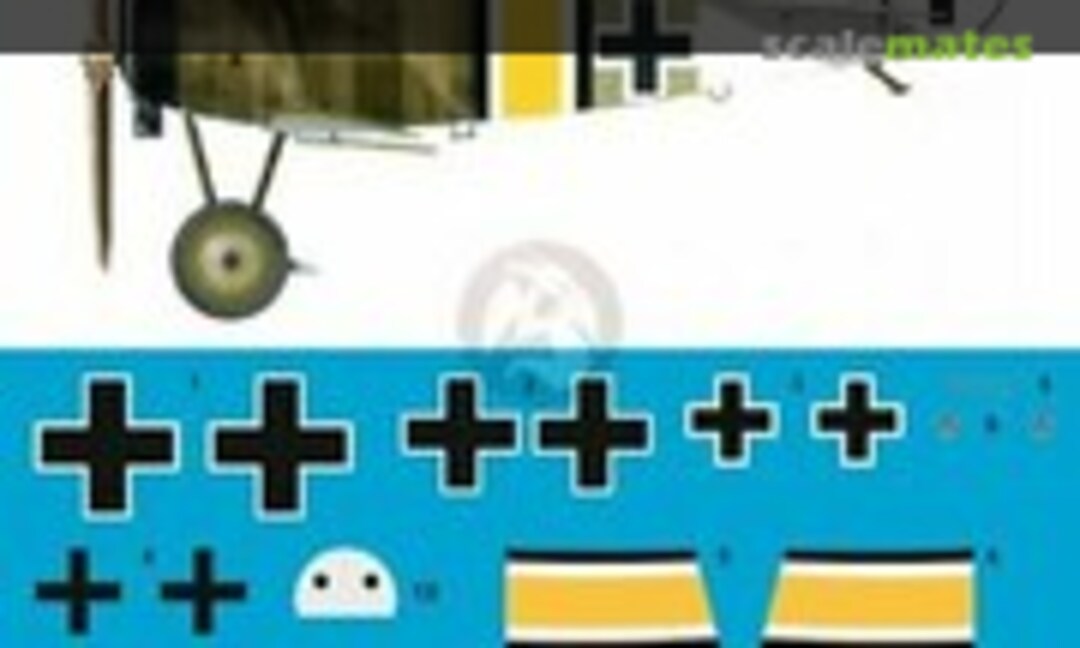1:32 Fokker Dr.I Markings Karl Bolle (Peddinghaus-Decals 3826) 3826