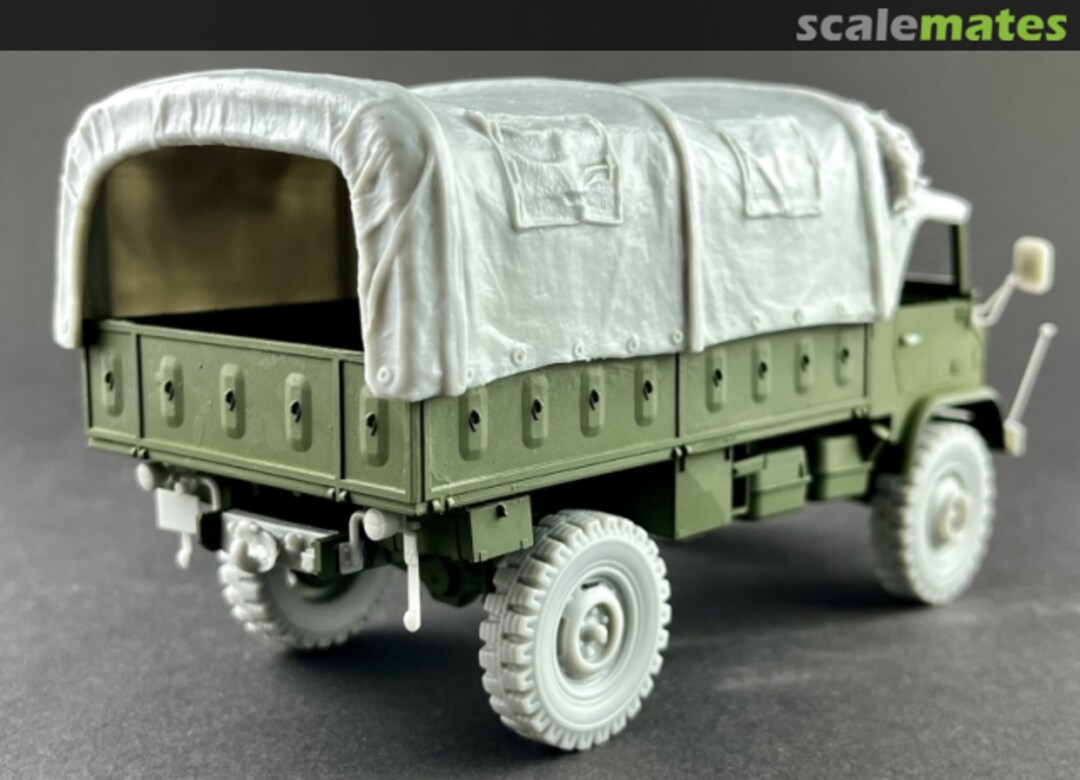 Boxart Unimog S404 Planen 35219 Perfect Scale Modellbau