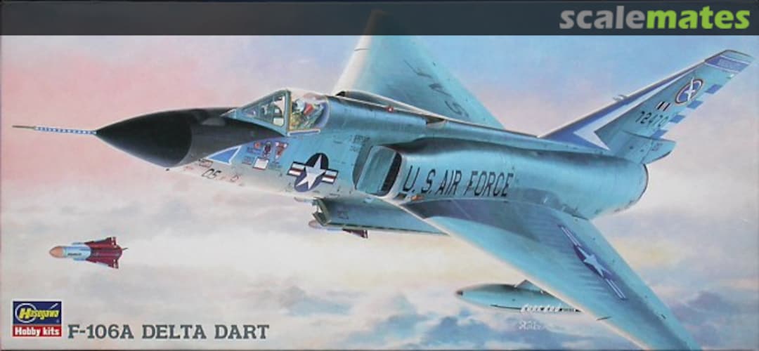 Boxart F-106A Delta Dart 02714 Hasegawa Boxart F-106A Delta Dart 02714 Hasegawa