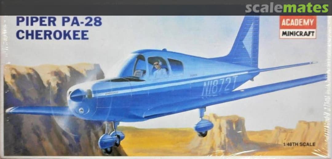 Boxart Piper PA-28 Cherokee 1610 Academy/Minicraft Boxart Piper PA-28 Cherokee 1610 Academy/Minicraft