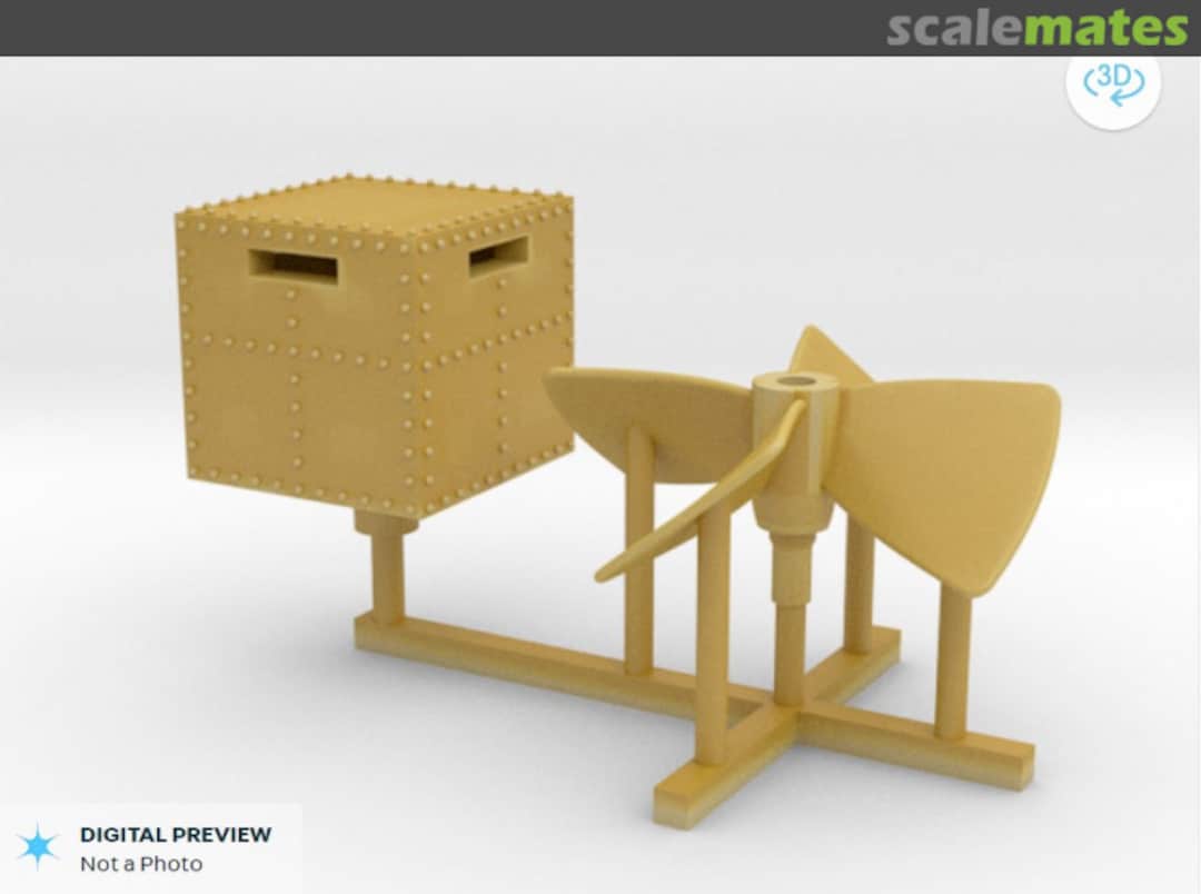 Boxart USS Monitor pilot house and propeller M8FFK8VSM Mulsanne's Model Corner Boxart USS Monitor pilot house and propeller M8FFK8VSM Mulsanne's Model Corner