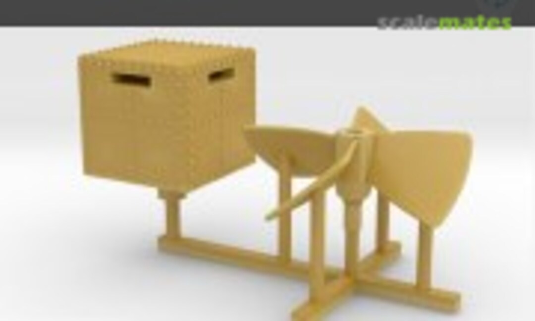 1:192 USS Monitor pilot house and propeller (Mulsanne's Model Corner M8FFK8VSM) M8FFK8VSM