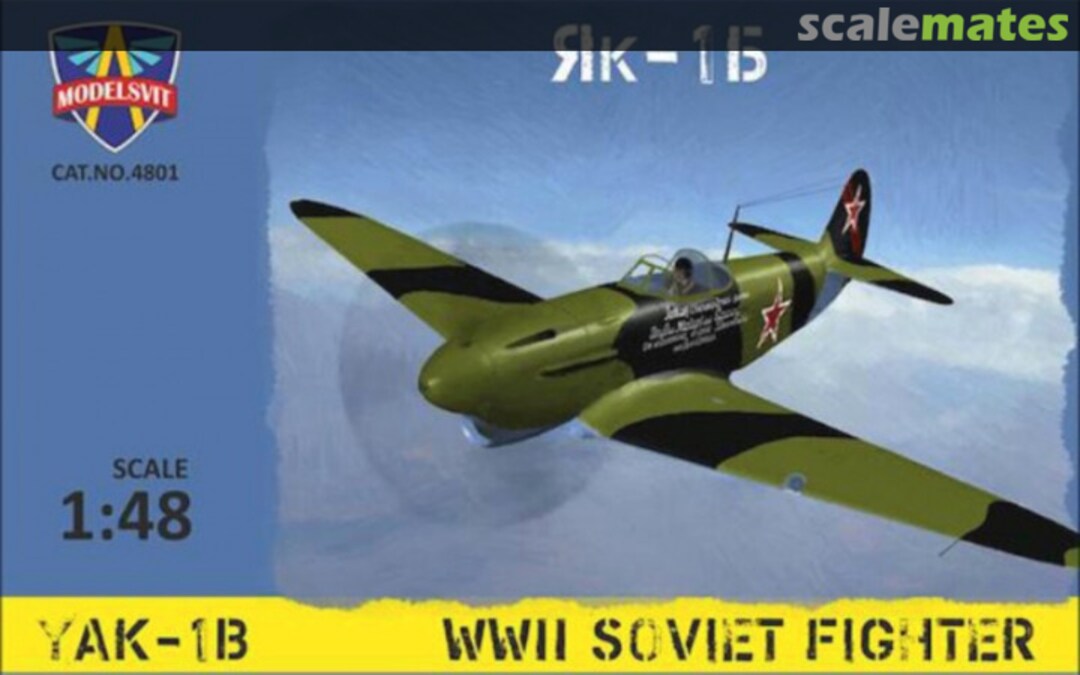 Boxart Yak-1B 4801 ModelSvit Boxart Yak-1B 4801 ModelSvit