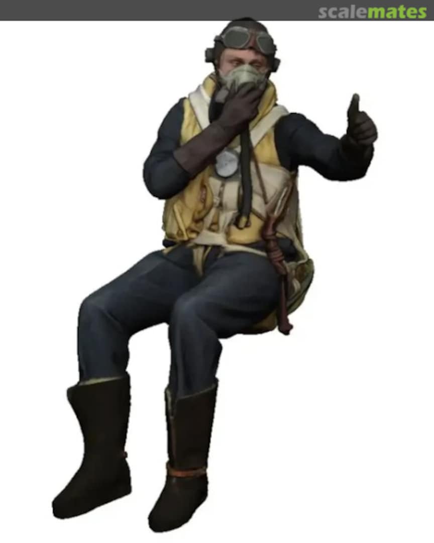 Boxart RAF Seated Pilot 3 50311-048 Modelu Boxart RAF Seated Pilot 3 50311-048 Modelu