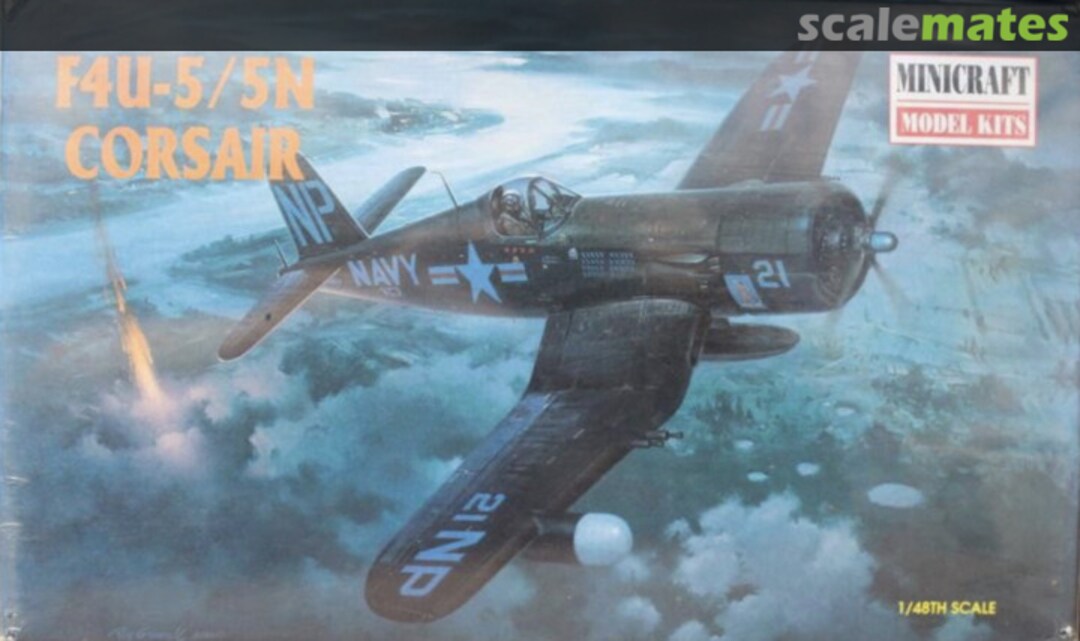 Boxart F4U-5/5N Corsair 11617 Minicraft Model Kits Boxart F4U-5/5N Corsair 11617 Minicraft Model Kits
