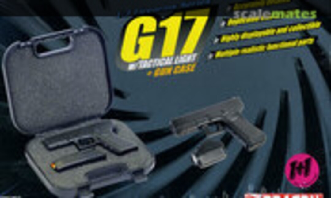 1:3 G17 w/Tactical Light + Gun Case (Dragon 1302) 1302