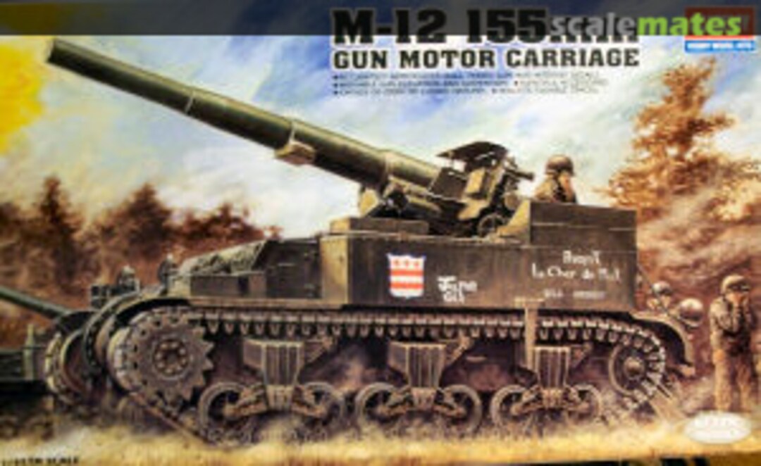 Boxart M-12 M12 155mm Gun Carriage 01394 Academy Boxart M-12 M12 155mm Gun Carriage 01394 Academy