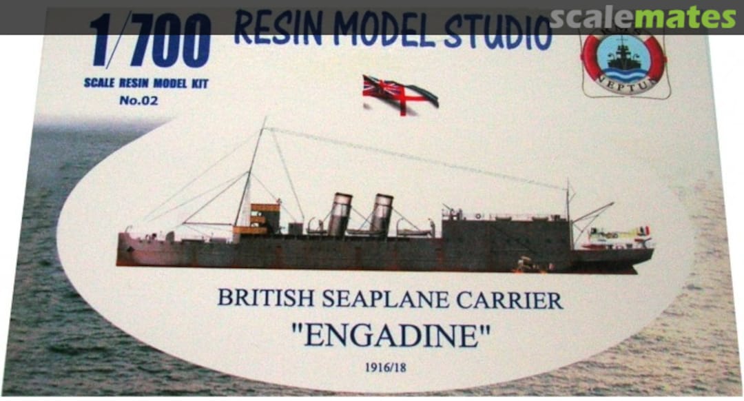 Boxart HMS Engadine 1916/18 02 RMS Neptune Boxart HMS Engadine 1916/18 02 RMS Neptune
