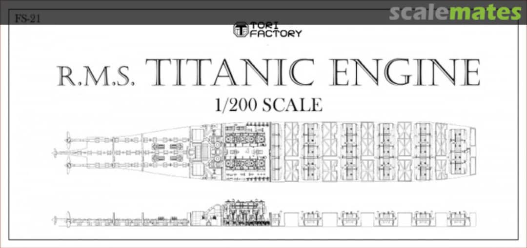 Boxart TITANIC ENGINE SET FS-21 Tori Factory Boxart TITANIC ENGINE SET FS-21 Tori Factory