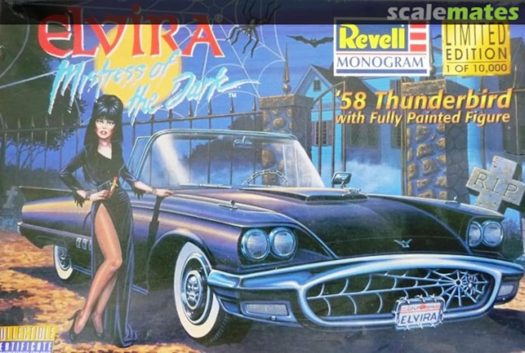 Boxart 1958 Thunderbird 85-2542 Revell Monogram Boxart 1958 Thunderbird 85-2542 Revell Monogram