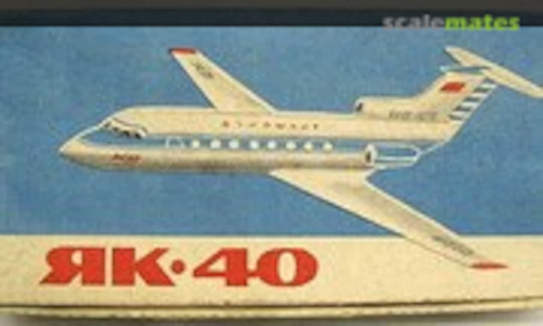 1:125 Yak-40 (Yunyj Technik MG-3140)