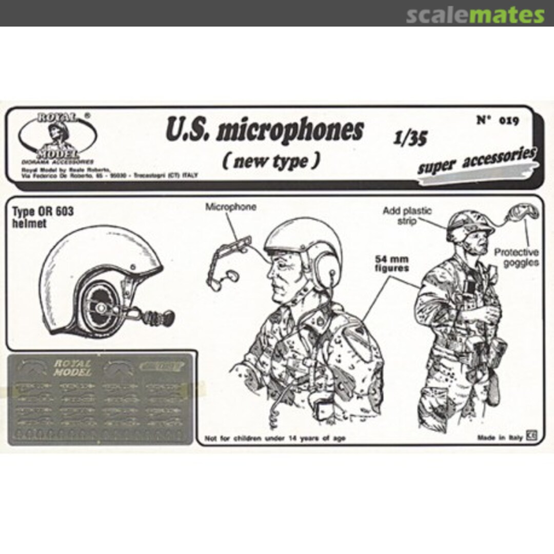 Boxart U.S. Microphones (new type) 019 Royal Model Boxart U.S. Microphones (new type) 019 Royal Model