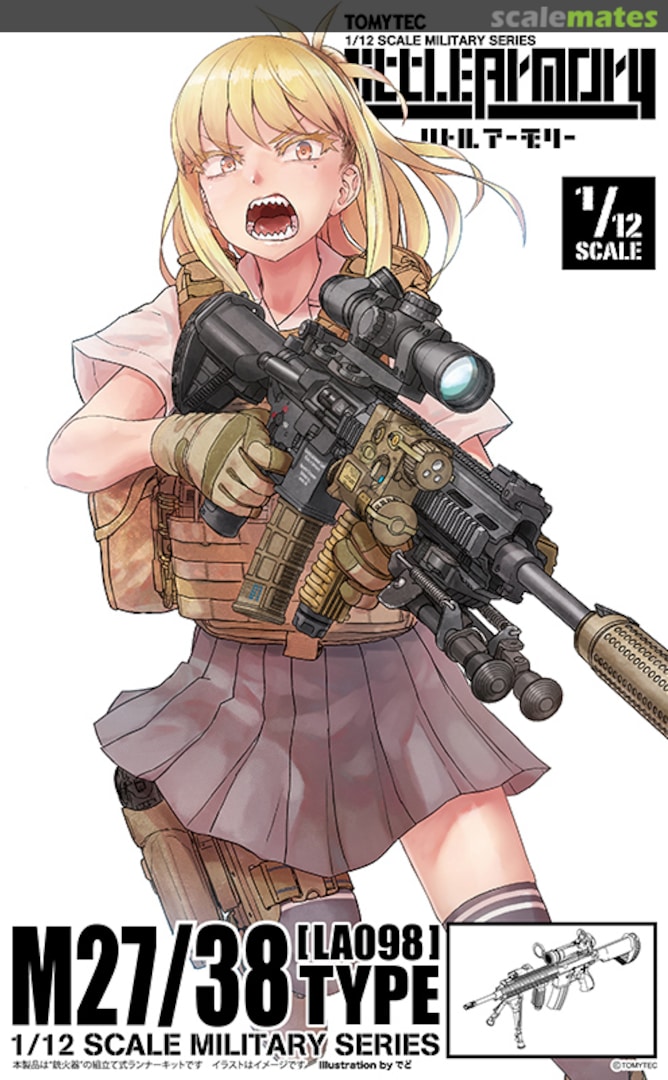 Boxart M27/38 LA098 Tomytec