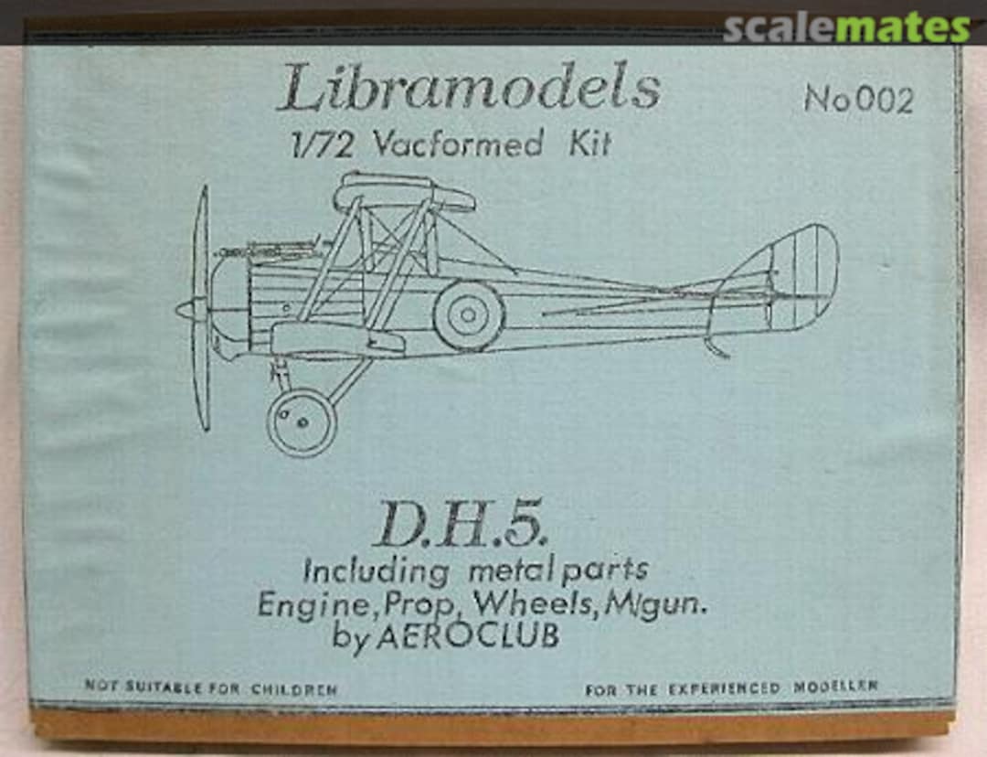Boxart D.H.5 002 Libramodels