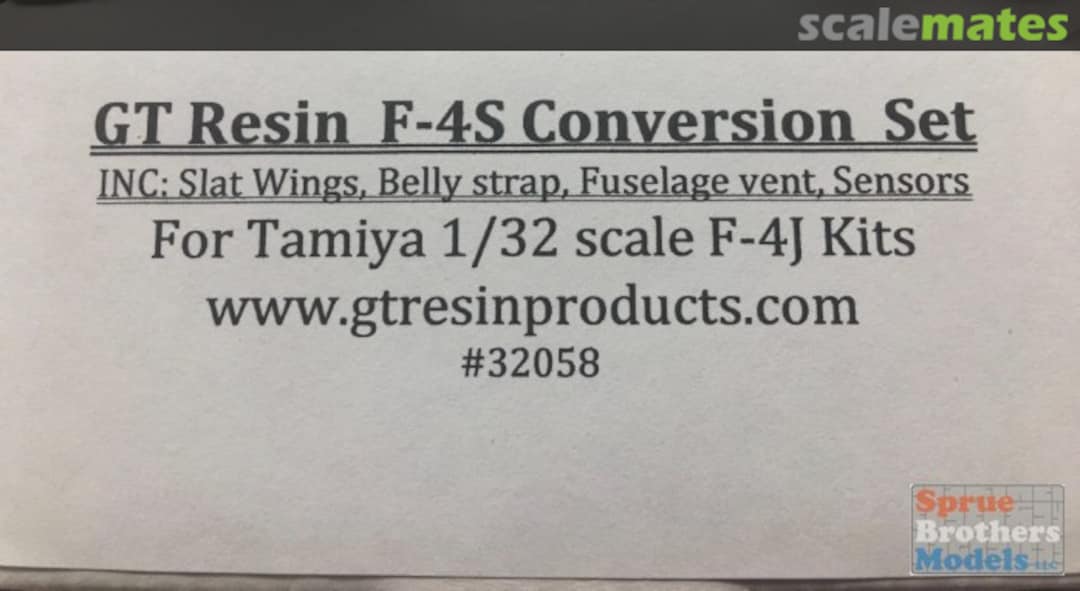 Boxart F-4S Phantom II Conversion Set 32058 GT Resin