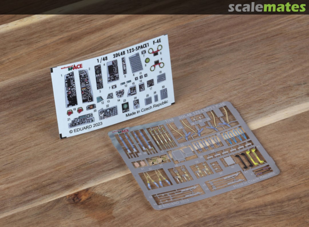 Boxart F-4E detail set 3DL48123 Eduard
