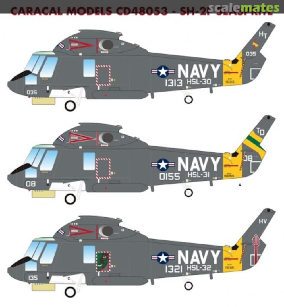 Boxart SH-2F Seasprite CD48053 Caracal Models Boxart SH-2F Seasprite CD48053 Caracal Models