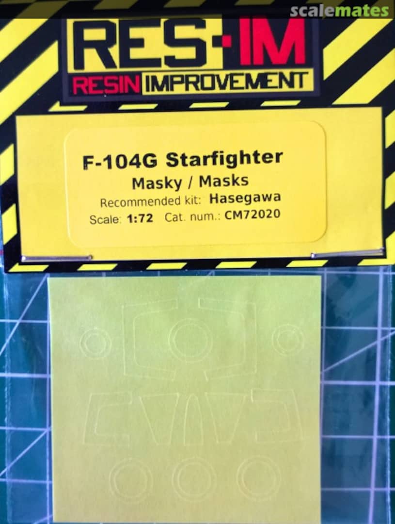 Boxart F-104G Starfighter CM72020 RES-IM Boxart F-104G Starfighter CM72020 RES-IM