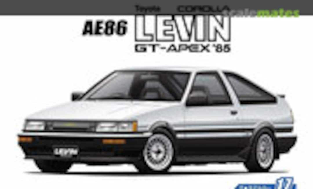 1:24 Toyota AE86 Corolla Levin GT-APEX '85 (Aoshima 052259) 052259