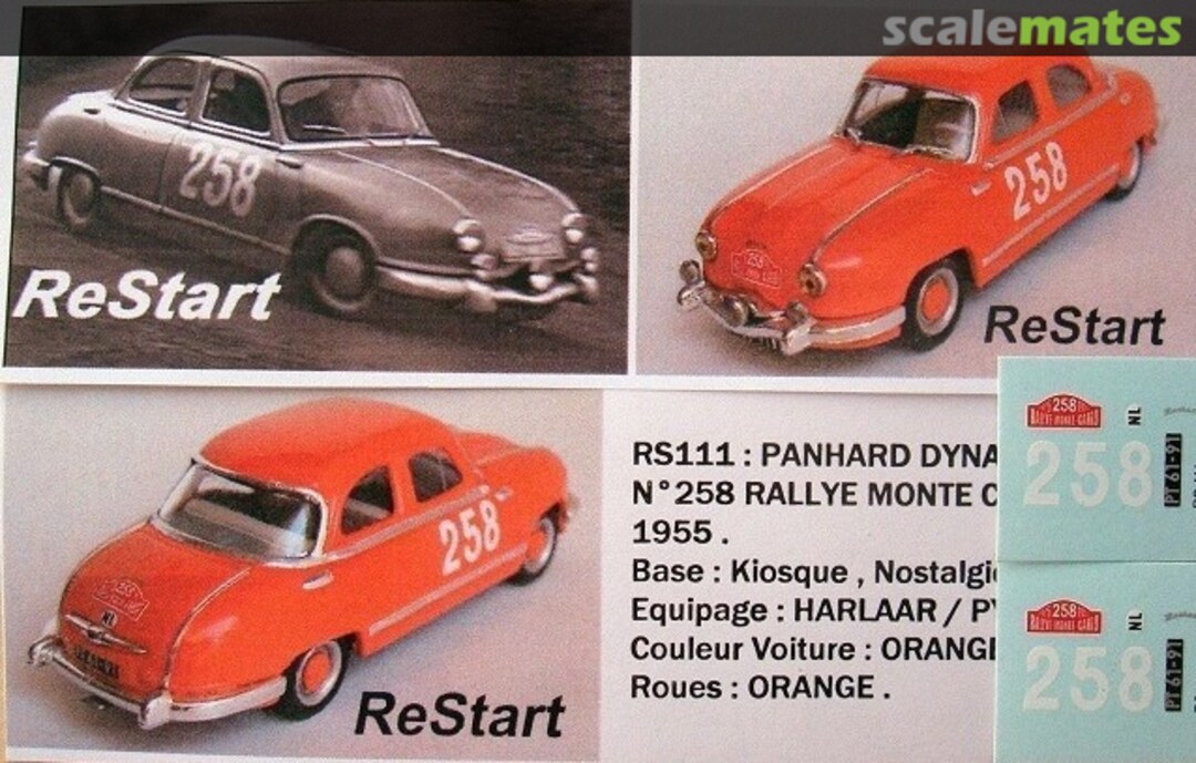 Boxart Panhard Dyna RS111 ReStart Boxart Panhard Dyna RS111 ReStart