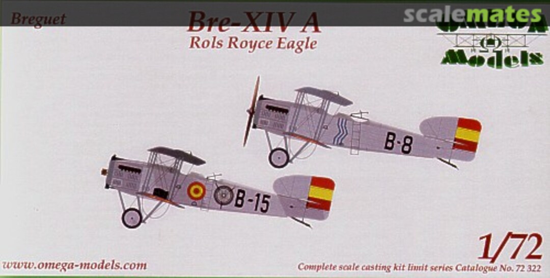 Boxart Breguet Bre-XIV A 72322 Omega Models Boxart Breguet Bre-XIV A 72322 Omega Models