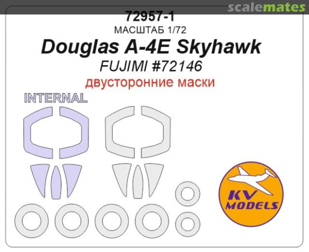 Boxart Douglas A-4E Skyhawk 72957-1 KV Models
