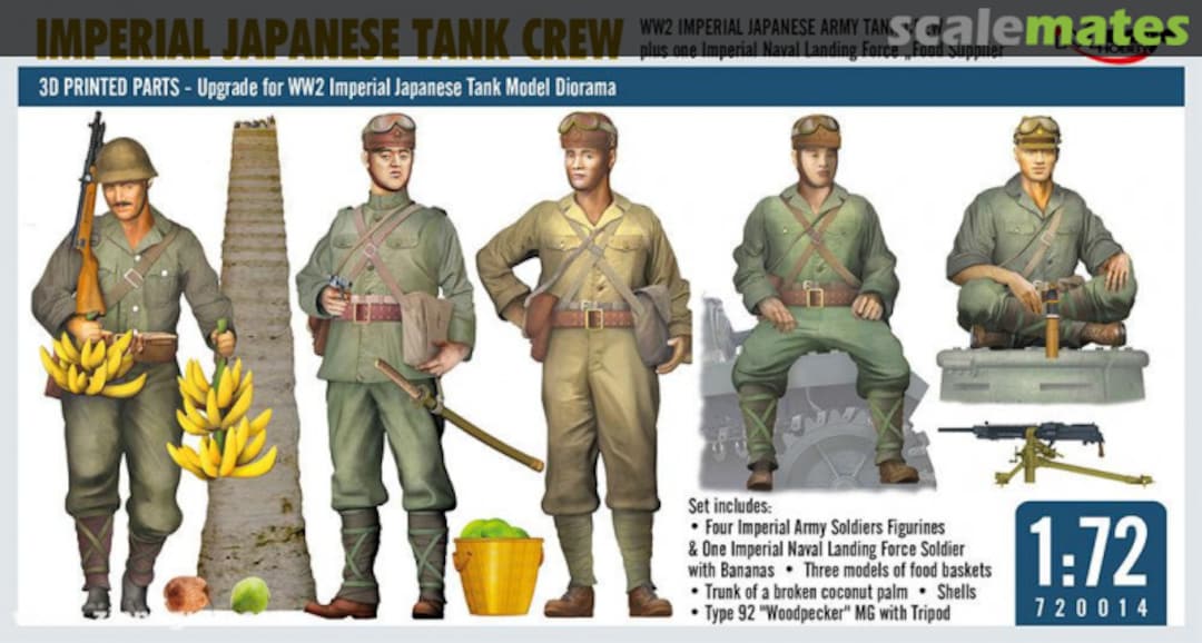Boxart Imperial Japanese Tank Crew 720014 Mirage Hobby Boxart Imperial Japanese Tank Crew 720014 Mirage Hobby
