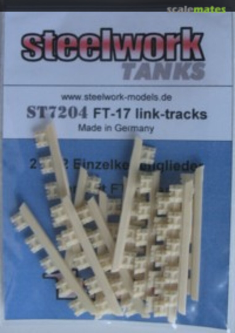 Boxart FT-17 link-tracks ST7204 Steelwork Models