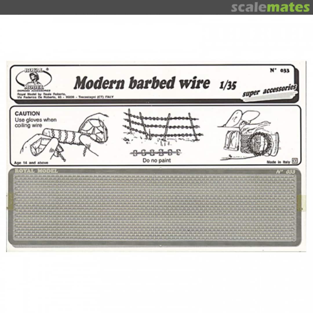 Boxart Stacheldraht - modern 033 Royal Model