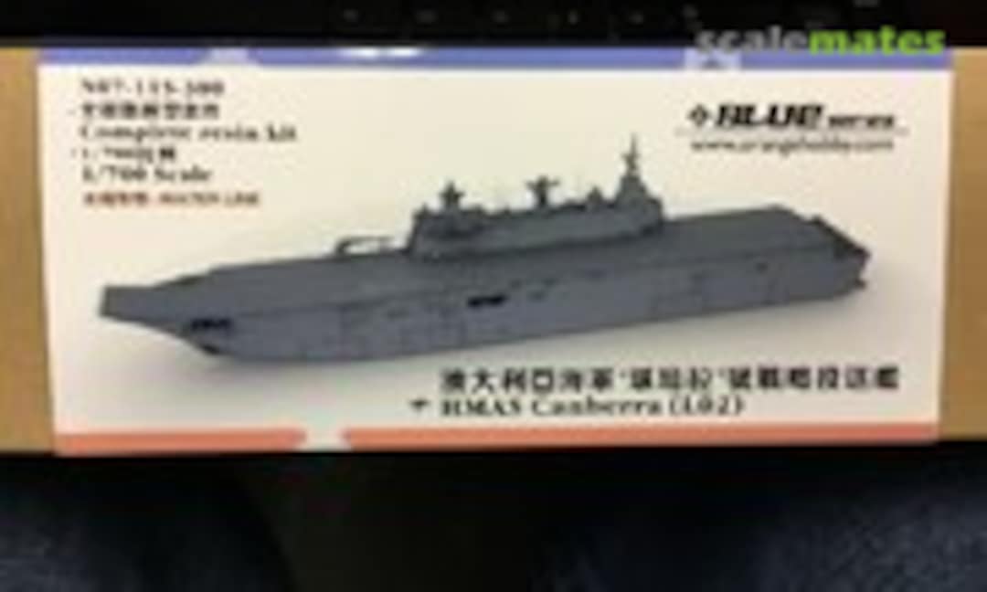 1:700 HMAS Canberra (L02) (Orange Hobby N07-115-380) N07-115-380