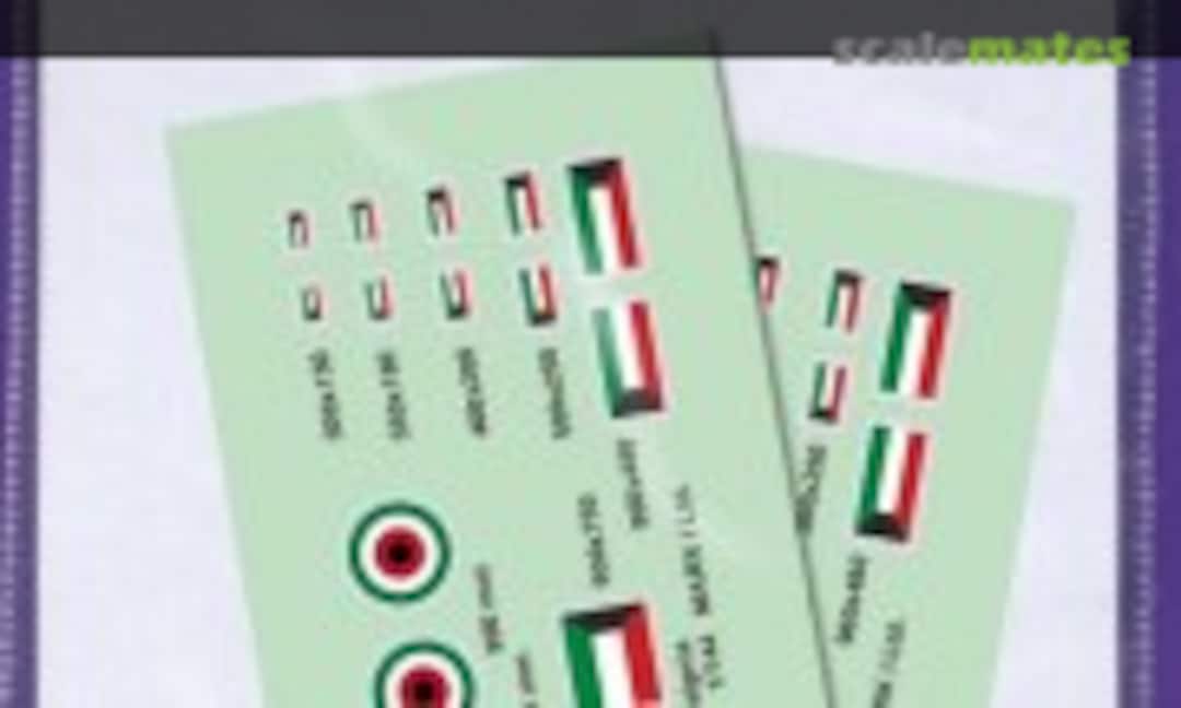 1:144 Kuwait AF Insignia (Mark I Decals DMK144124) DMK144124
