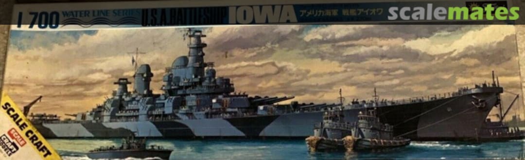 Boxart U.S.A. Battleship Iowa WLB115 Fujimi/Scale Craft Boxart U.S.A. Battleship Iowa WLB115 Fujimi/Scale Craft