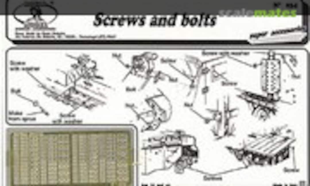 1:35 Schrauben und Bolzen (Fotoätzteile) (Royal Model 034) 034
