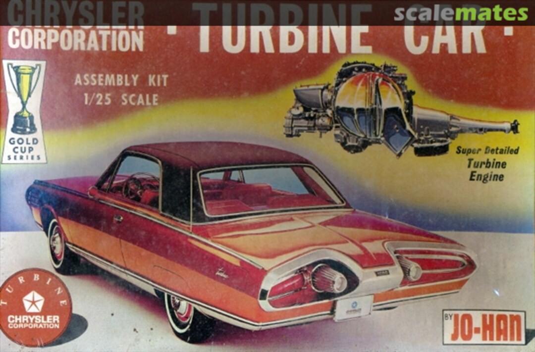 Boxart Turbine Car GC 300:149 Jo-Han Boxart Turbine Car GC 300:149 Jo-Han