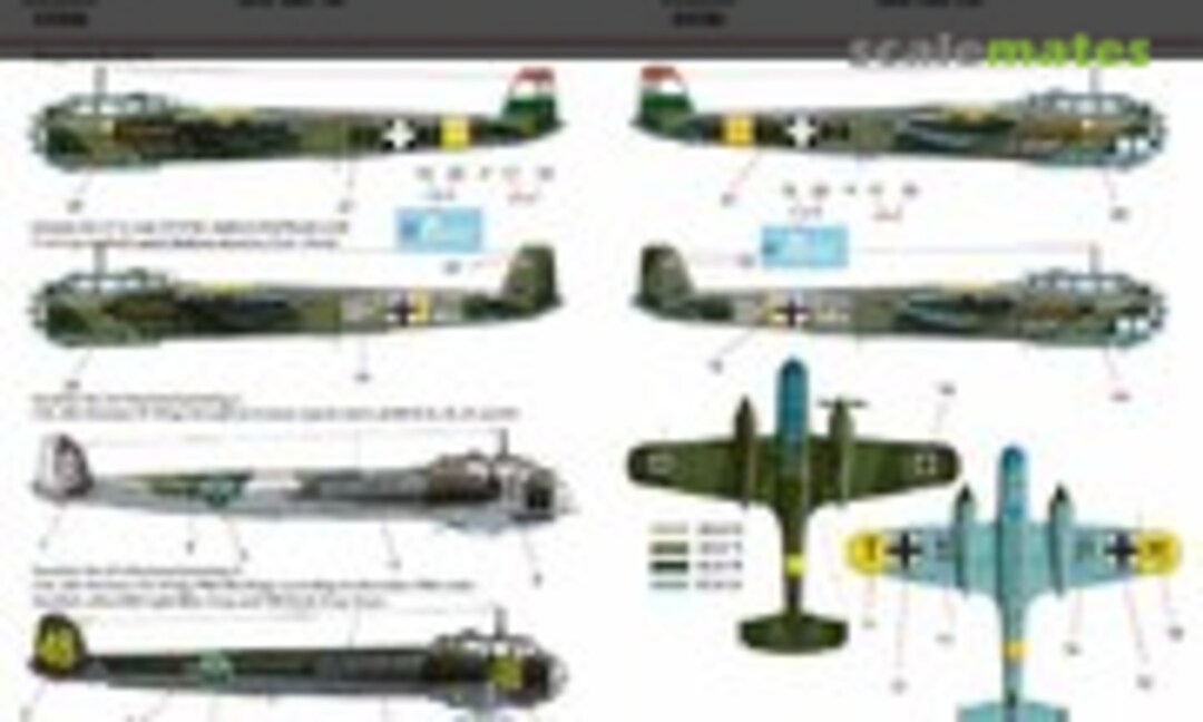 1:48 Dornier Do-215 B-4/Do-17S (Hungarian, Swedish, German) (HADmodels 48146) 48146