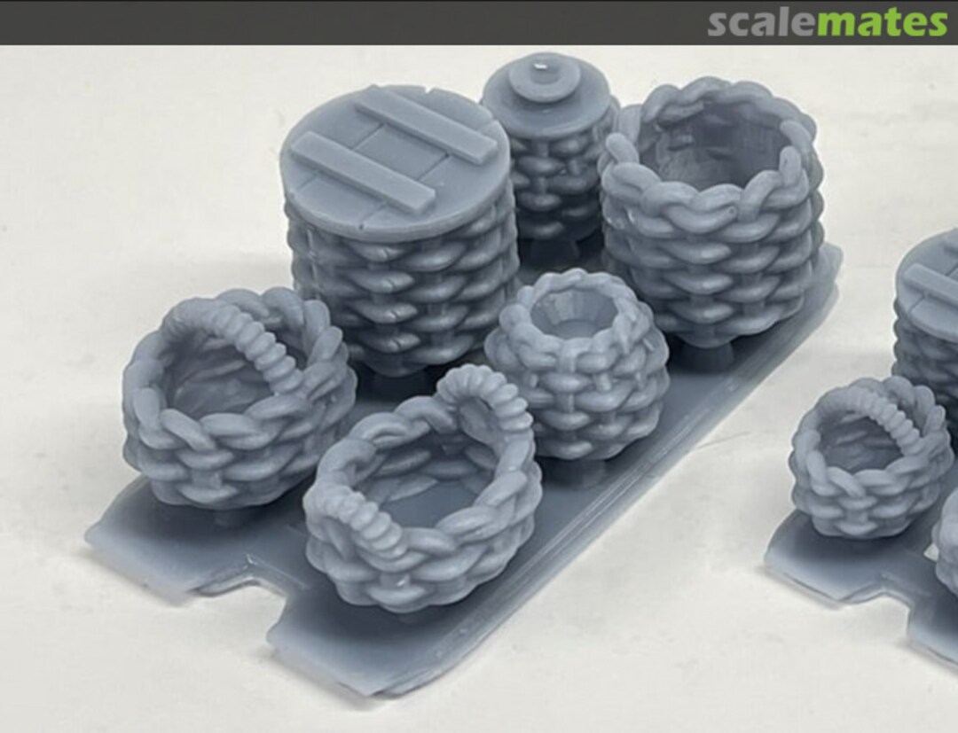 Boxart Wicker baskets and containers 25090105 EMP3d