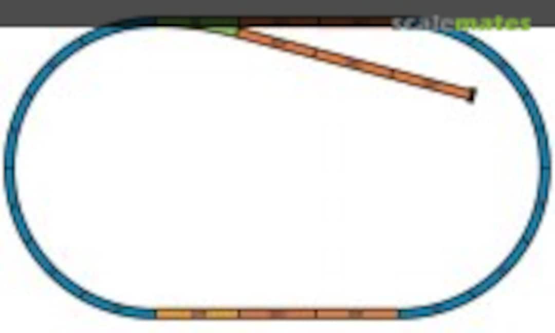 Bettung für A-Gleis Set A+B (Piko 55366)