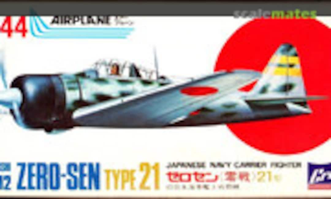 1:144 Mitsubishi A6M2 Zero-Sen Type 21 (Crown 401-70)