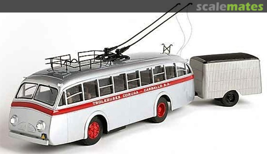 Boxart MAN-AEG Trolleybus 110 Modeltrans Boxart MAN-AEG Trolleybus 110 Modeltrans