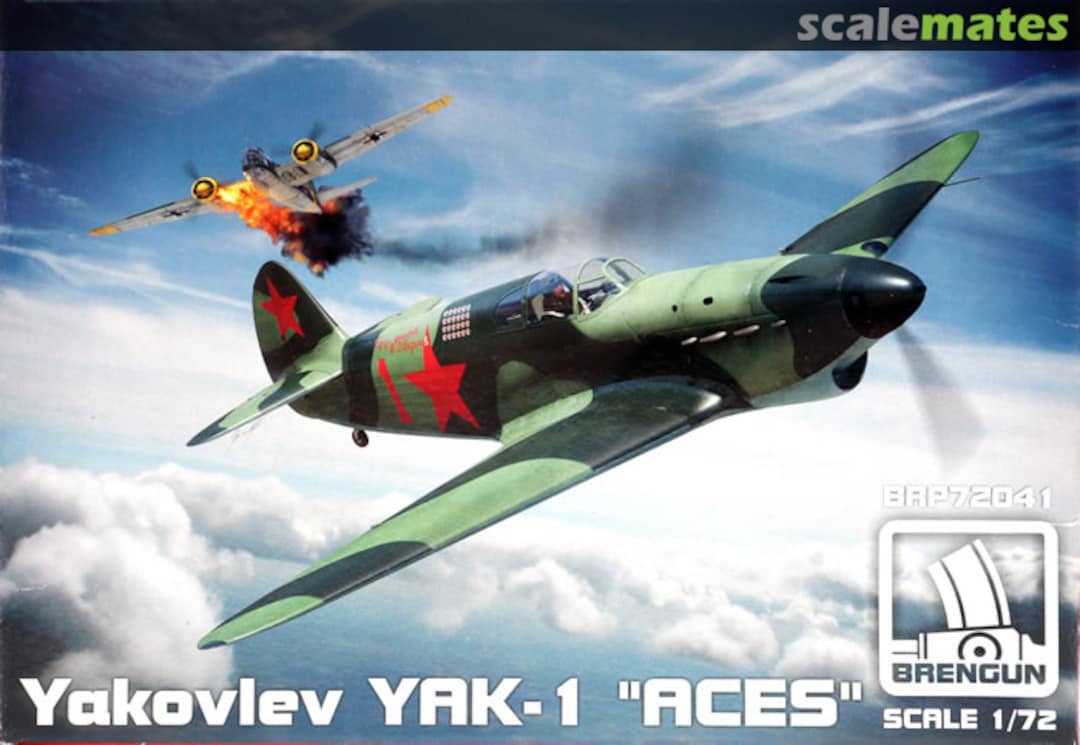 Boxart Yakovlev Yak-1 "Aces" BRP72041 Brengun Boxart Yakovlev Yak-1 "Aces" BRP72041 Brengun