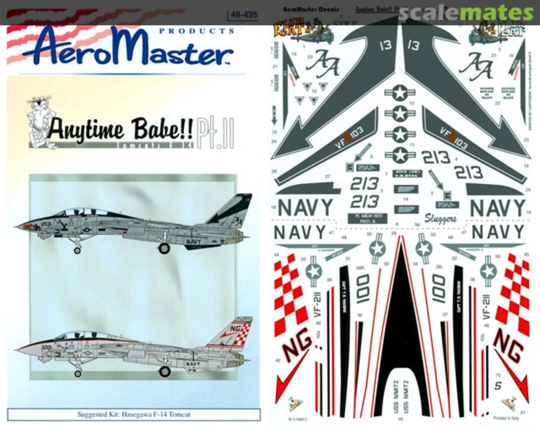 Boxart Anytime Babe!! Pt. II 48-435 AeroMaster Boxart Anytime Babe!! Pt. II 48-435 AeroMaster