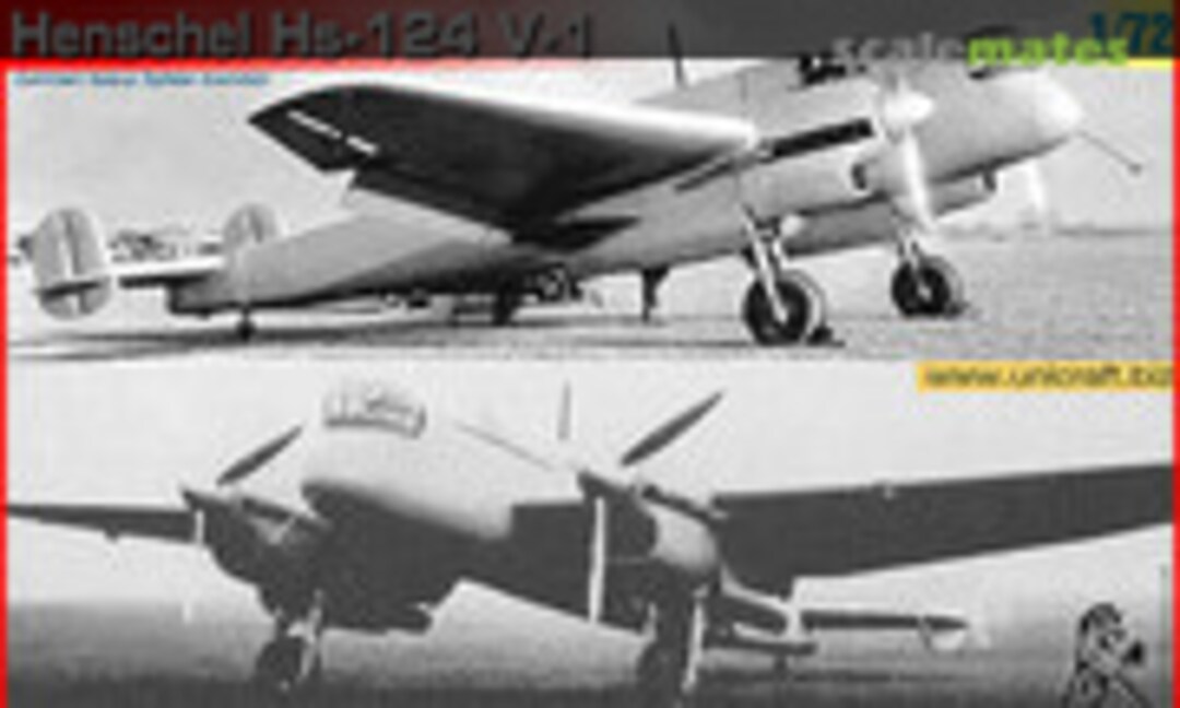 1:72 Henschel Hs-124 V-1 (Unicraft Models 72230) 72230