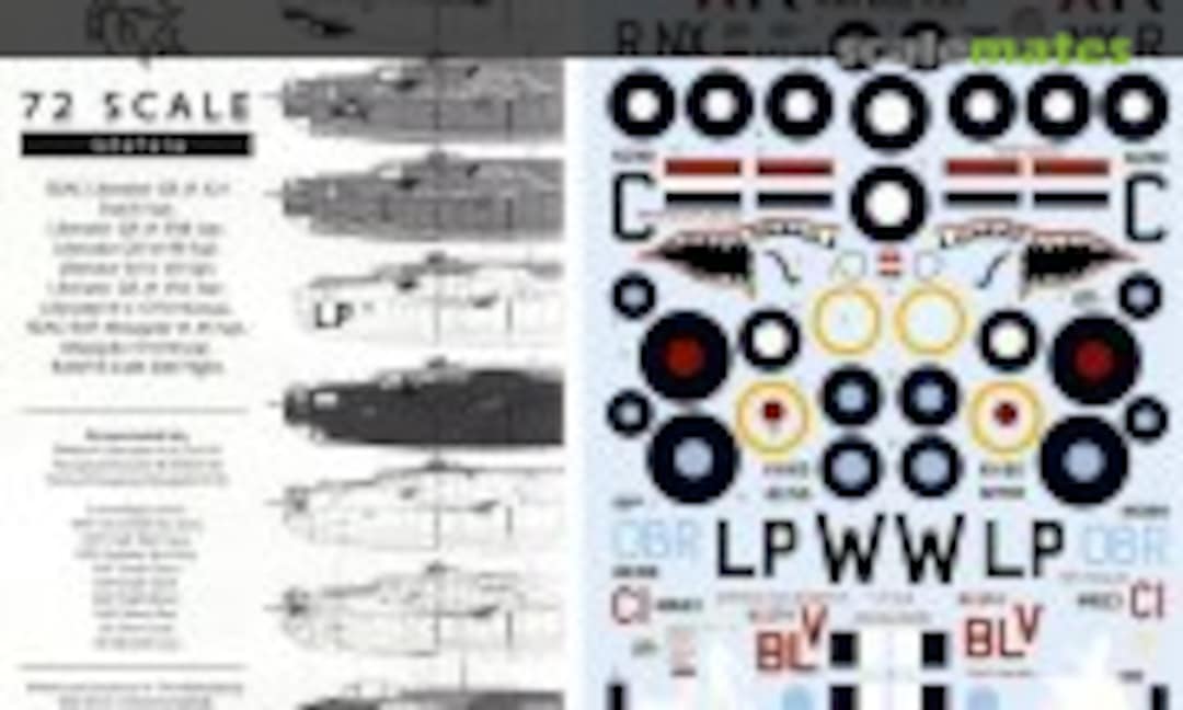 1:72 B-24 Liberator and D.H. Mosquito (Kits at War DDK7218) DDK7218