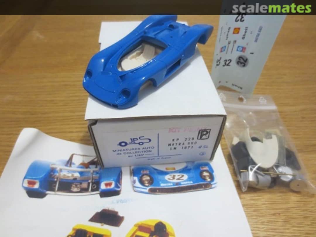 Boxart Matra MS660 #01 "Shell" KP229 JPS Miniatures Auto Boxart Matra MS660 #01 "Shell" KP229 JPS Miniatures Auto
