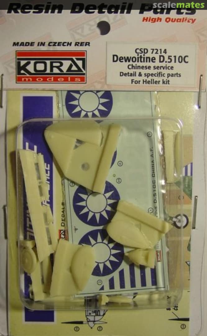 Boxart Dewoitine D.510C CSD7214 Kora Models