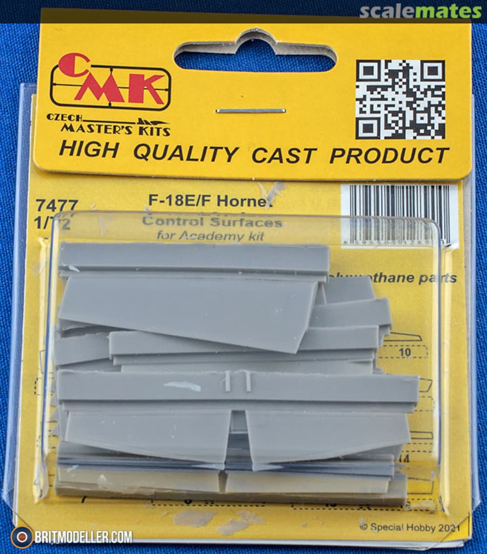 Boxart F/A-18E/F Super Hornet - Control Surfaces 7477 CMK Boxart F/A-18E/F Super Hornet - Control Surfaces 7477 CMK