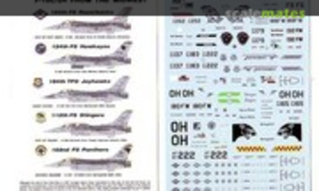 1:72 Vipers on Guard (Fox One Decals 72-016) 72-016