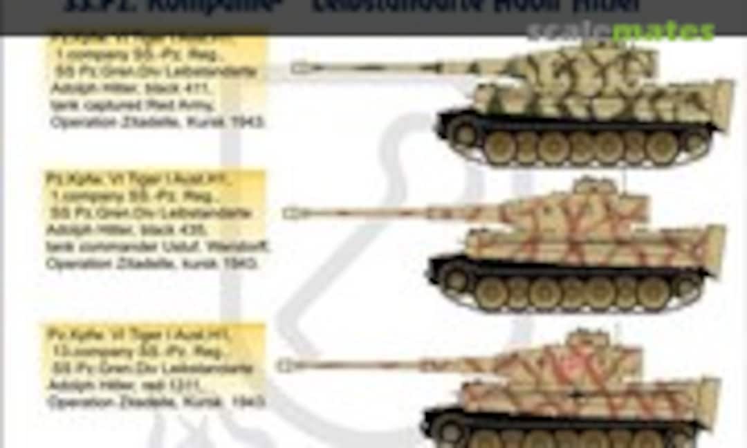 1:72 Pz.Kpfw.VI Tiger I Battle of Kursk pt. 3 (H-Models Decals HMT72007) HMT72007